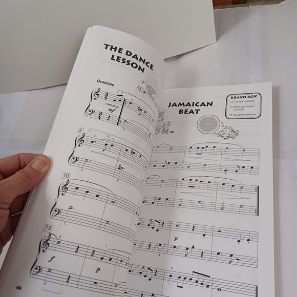 Beanstalk's Basics For Piano NEW Lesson Book Level 2 -Bravo Box Reward Stickers - Picture 7 of 9